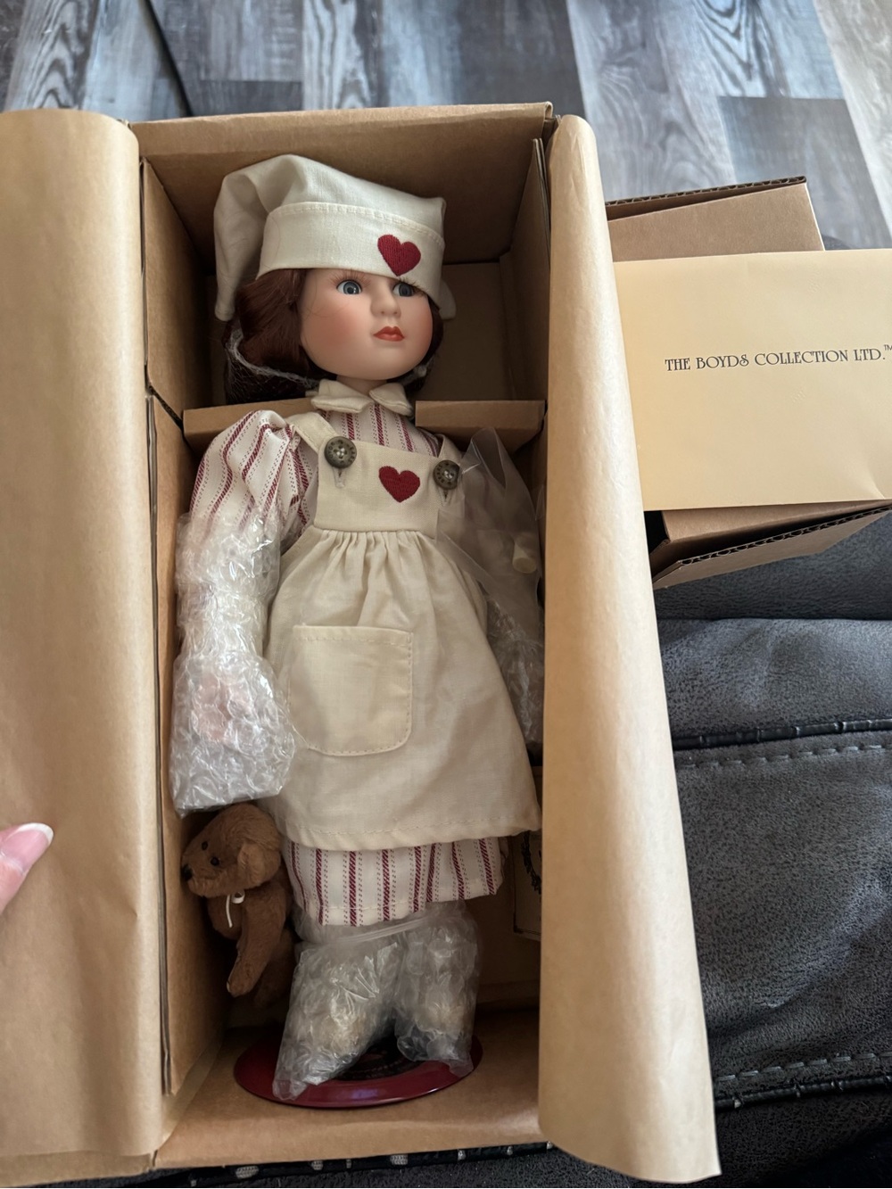 New Boyds - Yesterday's Child Doll Collection - Katie - 12" Nurse Doll - 4806SF
